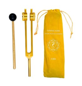 Weighted Tuning Fork– Solar Plexus Chakra with Bag