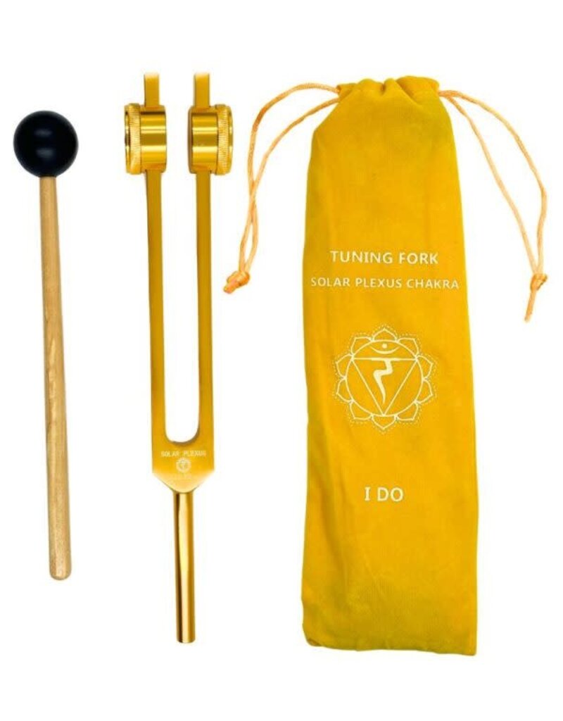 Weighted Tuning Fork– Solar Plexus Chakra with Bag