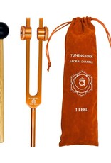 Weighted Tuning Fork – Sacral Chakra with Bag