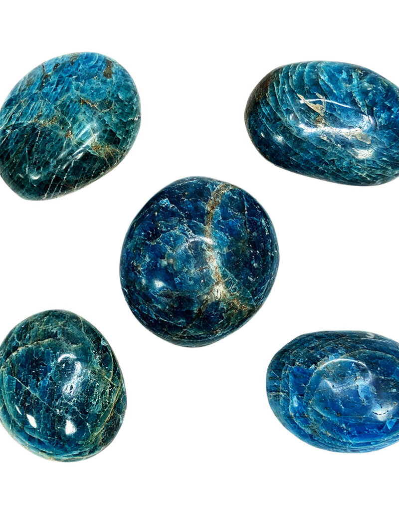 Blue Apatite Palm Stone