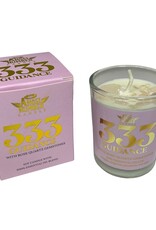 Angel Number Candle Guidance 333 with Rose Quartz