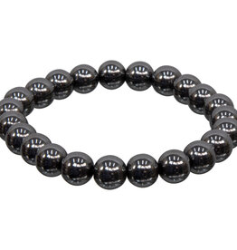 Bracelet- Hematite- 8mm- 98546
