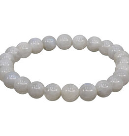 Bracelet- Rainbow Moonstone- 8mm- 98610
