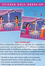 Sticker Doll Dressup Book- Aross the Globe