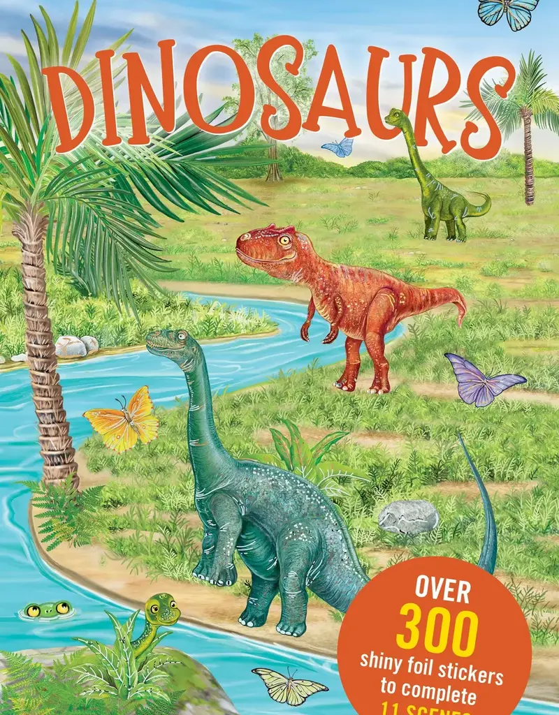 Sticker Scenes- Dinosaurs