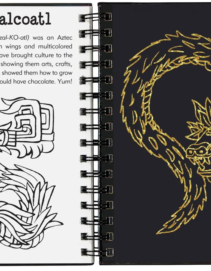 Scratch & Sketch- Dragons & Mythical Creatures