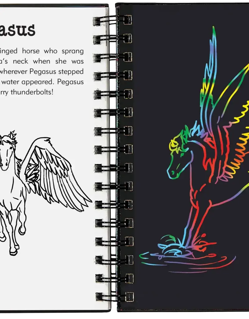 Scratch & Sketch- Dragons & Mythical Creatures