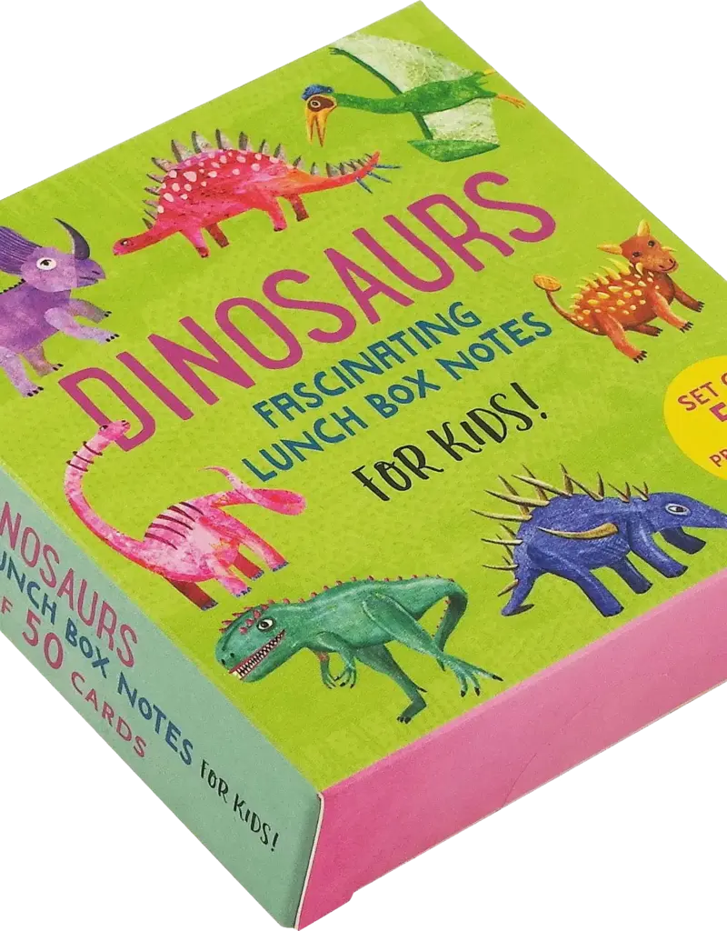 Lunch Box Notes for Kids!- Dinosaurs: Fascinating (Set of 50 Cards)