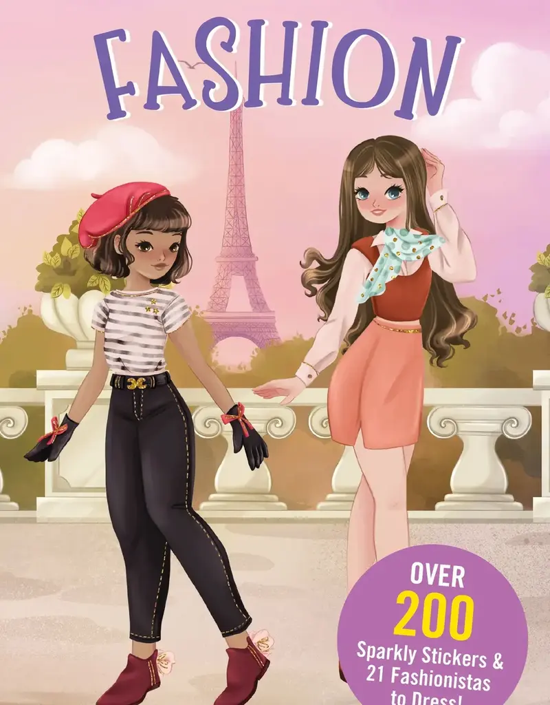 Sticker Doll Dressup Book- Fashion