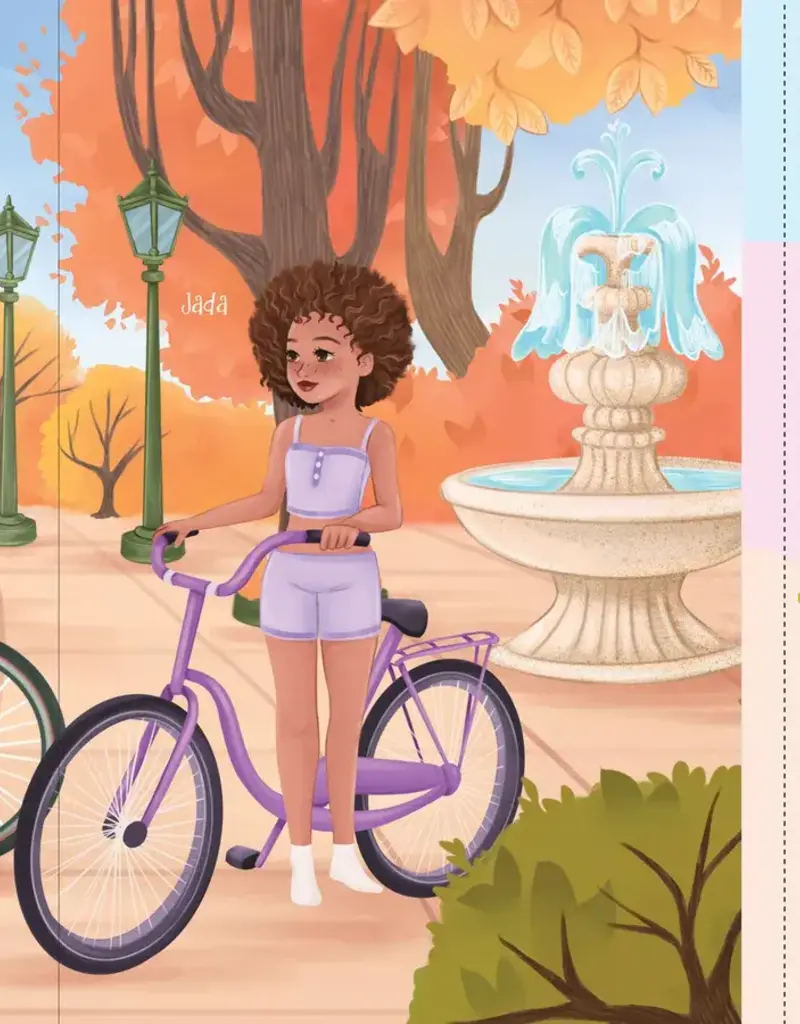 Sticker Doll Dressup Book- Fashion