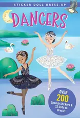Sticker Doll Dressup Book- Dancers