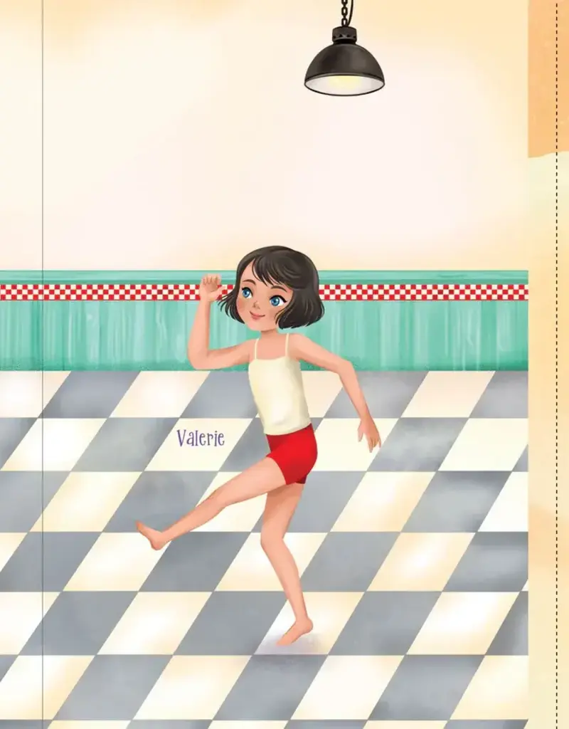 Sticker Doll Dressup Book- Dancers