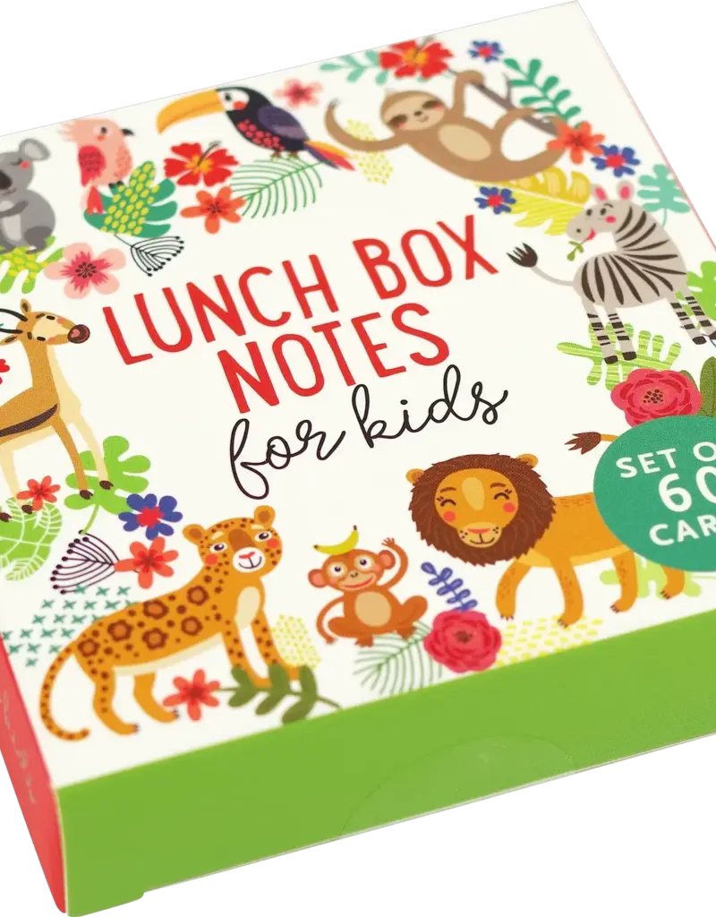 Lunch Box Notes for Kids (Set of 60 Cards)