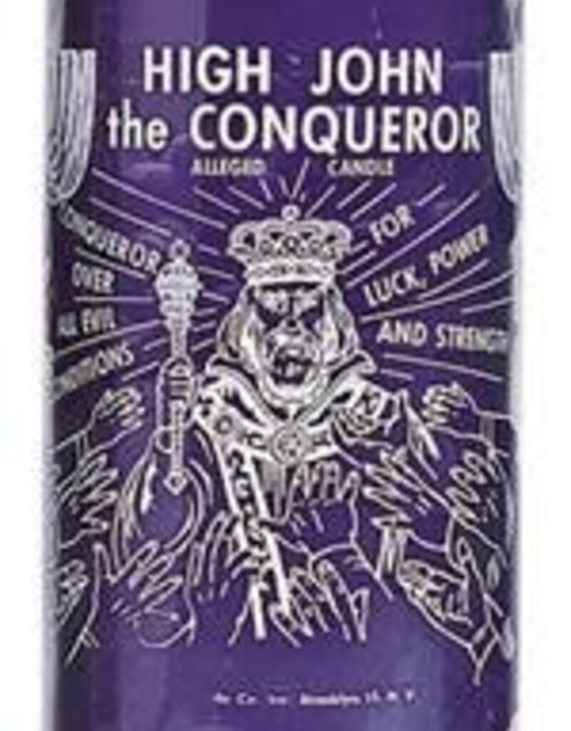 7 Day Candle - John the Conqueror - Purple