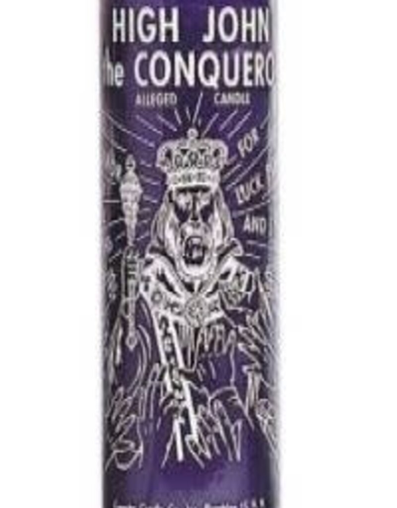 7 Day Candle - John the Conqueror - Purple