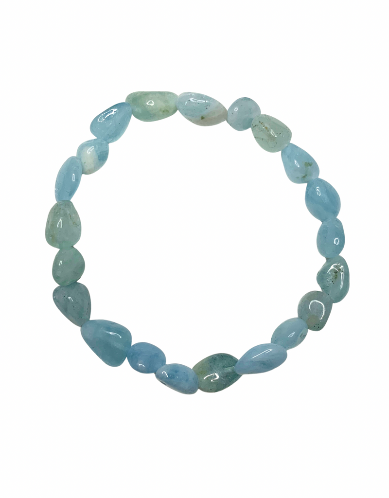 Bracelet - Aquamarine Free Form - B35AQU