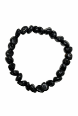 Black Tourmaline - Free-Form Bracelet (SM)