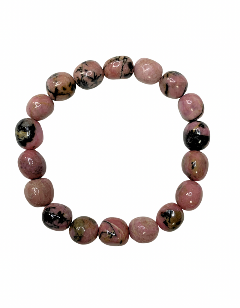 Bracelet- Rhodonite Free Form- B35RHO