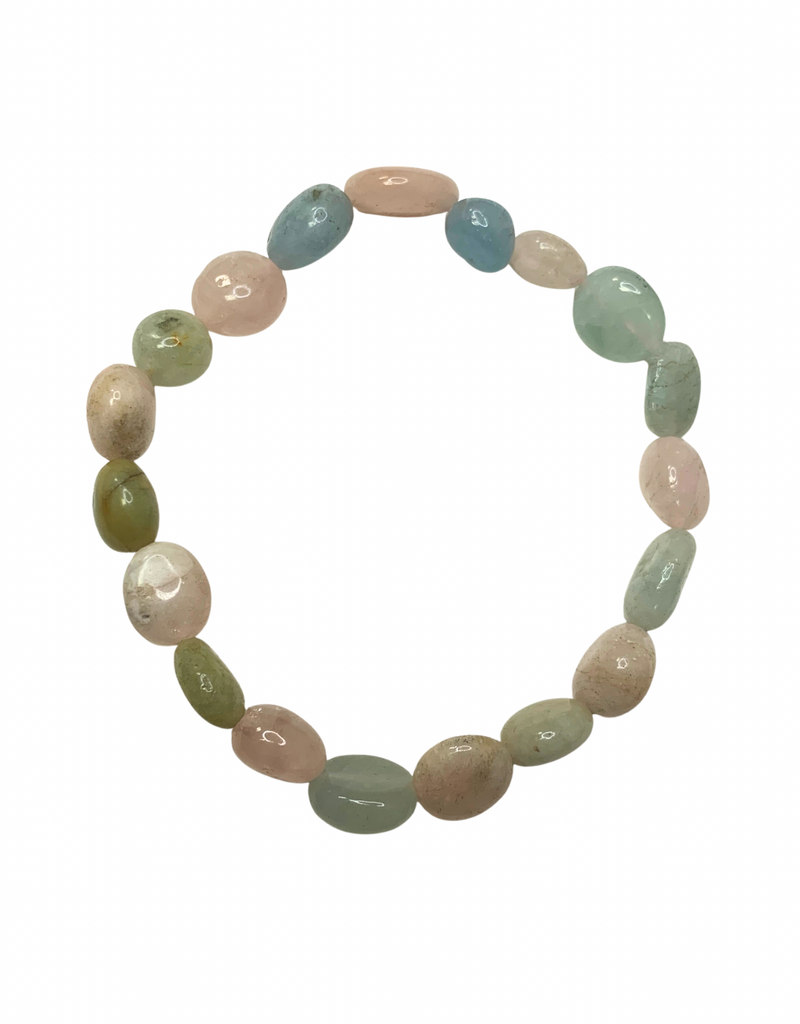 Morganite Free Form Bracelet