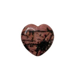 Rhodonite Heart- 4550RH