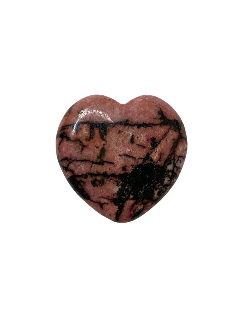 Rhodonite Heart- 4550RH