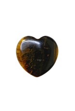 Tiger Eye Heart- 4550TI