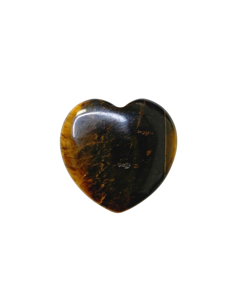 Tiger Eye Heart- 4550TI