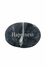 Happiness Serenity Word Stone