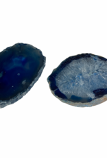 Agate Incense Holder- Blue