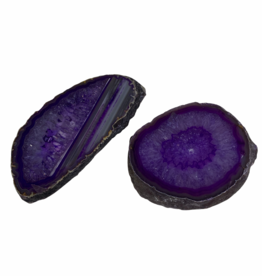 Agate Incense Holder- Purple- 5067PU