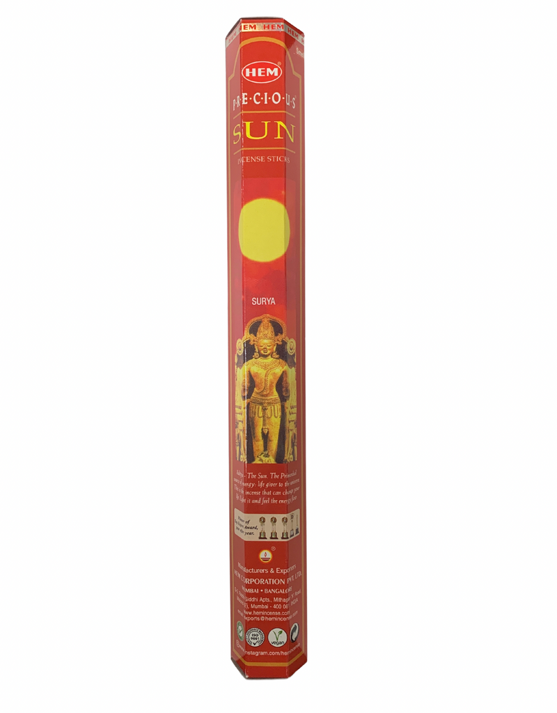 Incense - Sun Hem Hex 20gm - 6679SU