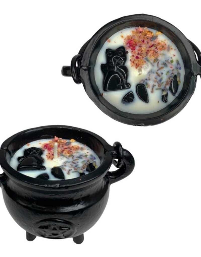 Protection Cauldron Candle- 6 oz