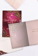 Birthday Card - You Only Live Once - 14168