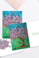 Birthday Card - Balloon Tree - 17797