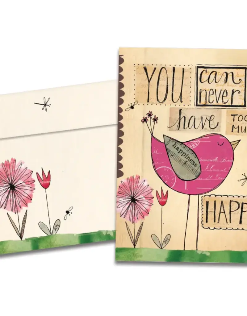 Birthday Card - Never too Happy - 17448