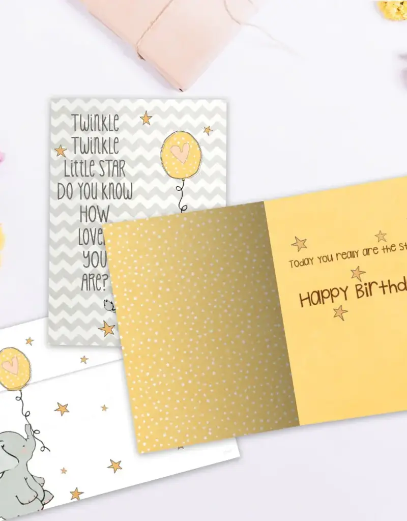 Birthday Card - Twinkle Twinkle - 17080