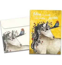 Encouragement Card - Believe In Yourself Unicorn - 17686