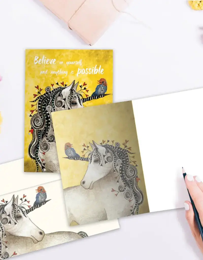 Encouragement Card - Believe In Yourself Unicorn - 17686