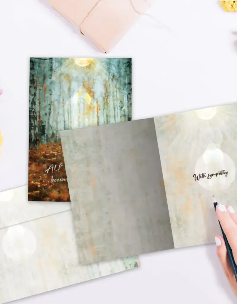 Sympathy Card - Part Of Us - 21504