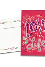 Birthday Card - Love Is Life - 19579