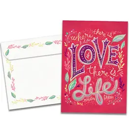 Birthday Card - Love Is Life - 19579