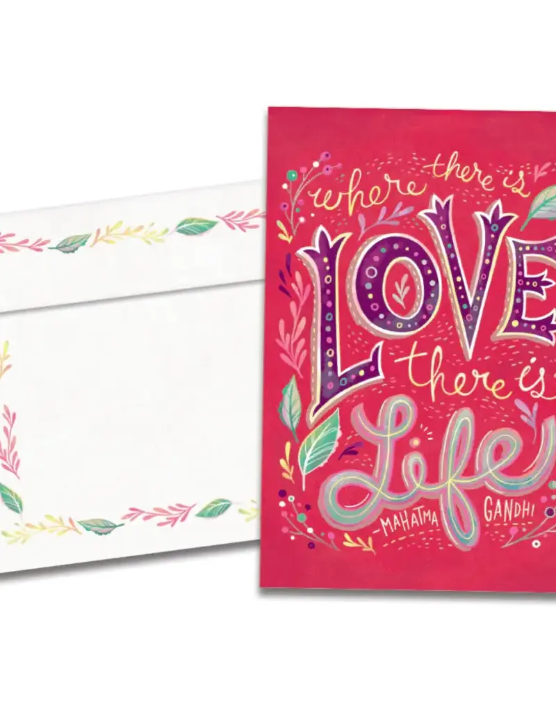Birthday Card - Love Is Life - 19579