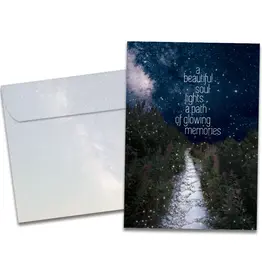 Sympathy Card - Glowing Path - 19655