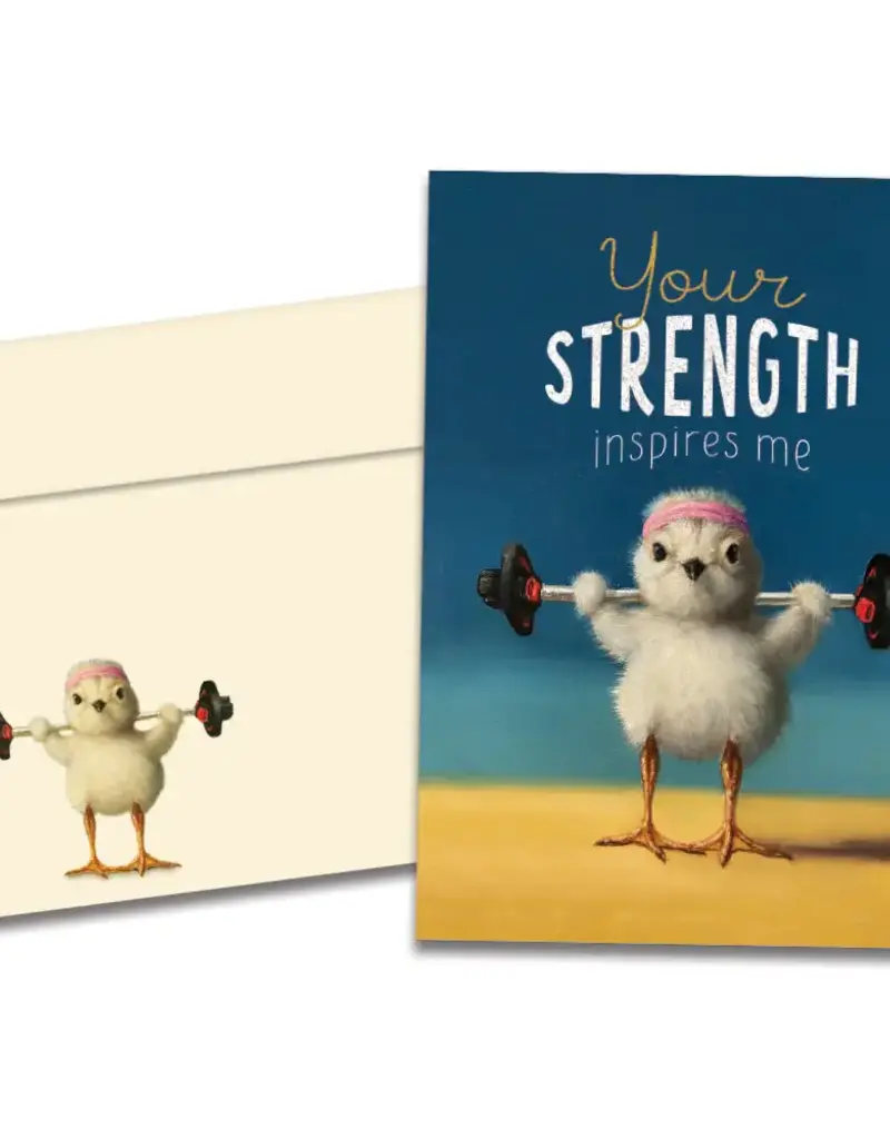 Support Card - Strength Chick - 20823