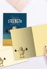 Support Card - Strength Chick - 20823
