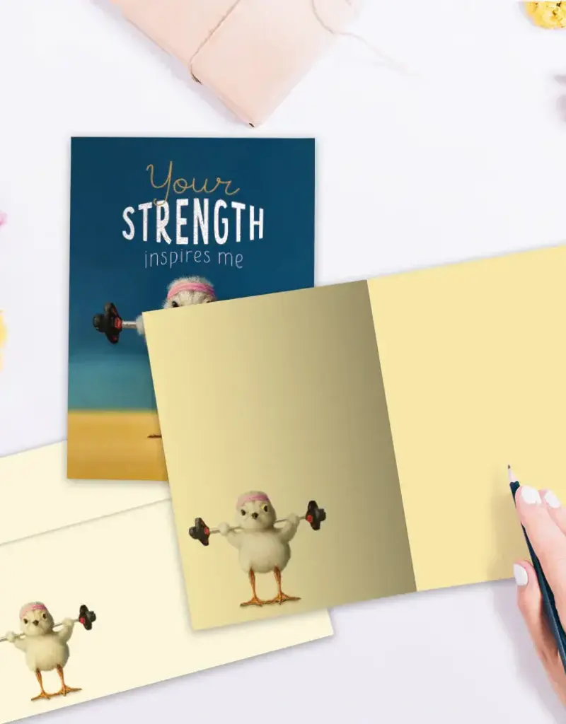 Support Card - Strength Chick - 20823