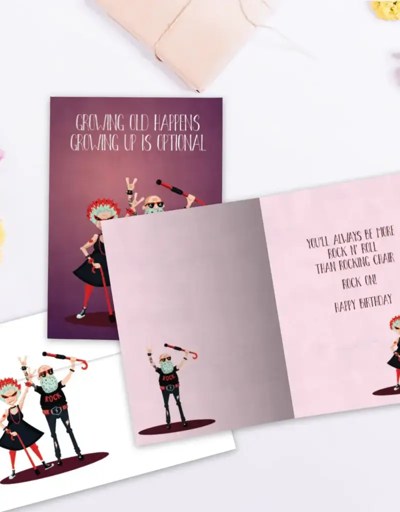 Birthday Card - Growing Old - 19822