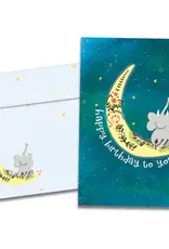 Birthday Card - Over The Moon - 20657