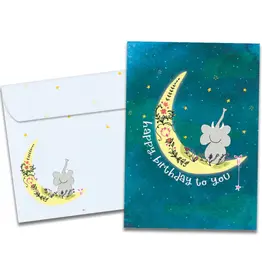 Birthday Card - Over The Moon - 20657