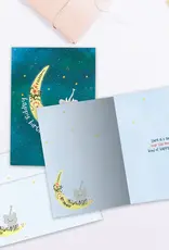 Birthday Card - Over The Moon - 20657